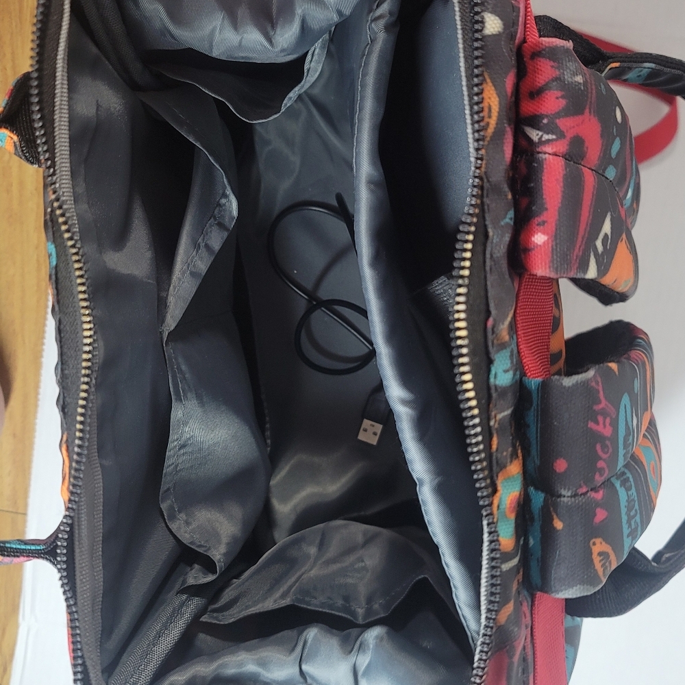 VSNOON   Backpack/ Tablet Case With USB CABLE   RARE! - Picture 10 of 11